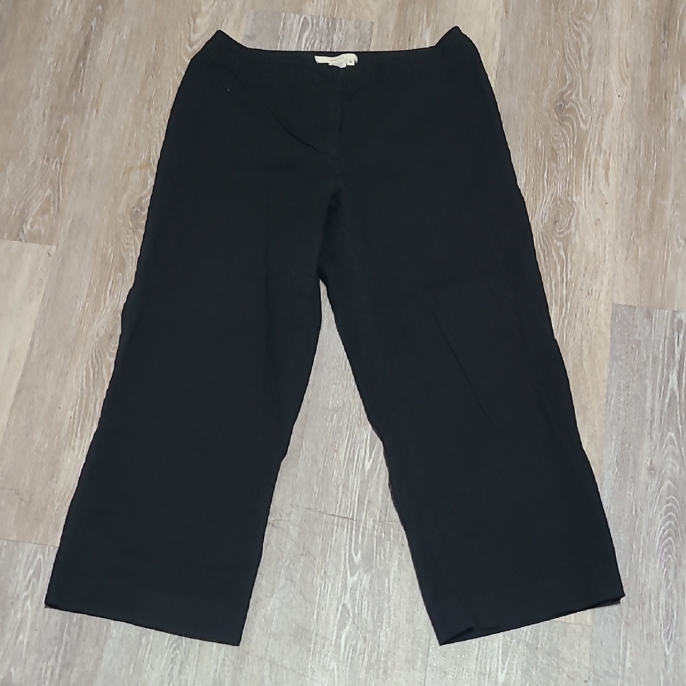 Women's Black Wide-Leg Pants